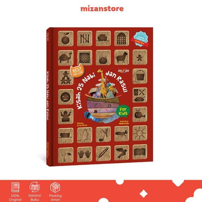 [Mizan] Buku Kisah 25 Nabi Dan Rasul (Pelangi) - Toys Book