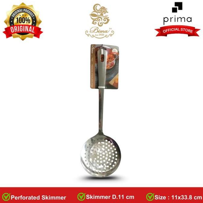 Bima Sodet Lubang | Perforated Skimmer D 11 Cm - Bima Chef Bp0112505N