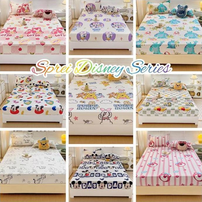 Sprei Disney / Sprei Motif Mickey / Sprei Motif Toy Story / Sprei Import /  Sprei Kasur Anak / Sprei