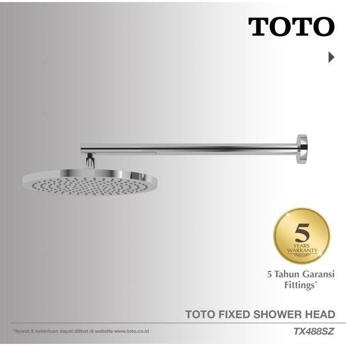 TOTO Shower Head TX488SZ | Head Shower - Shower Mandi - Rain Shower