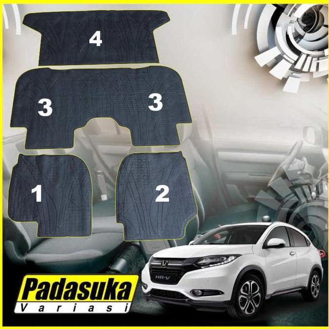 Karpet Karet Karpet Lantai Honda Hrv Car