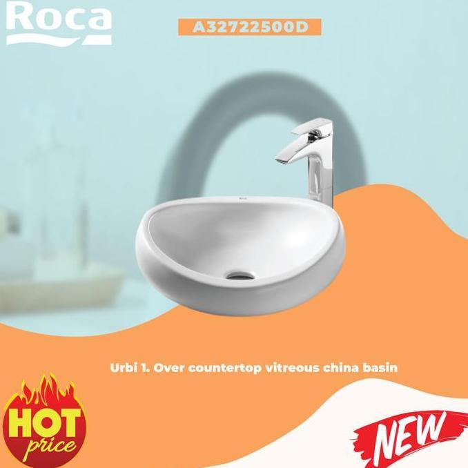 Roca wastafel over countertop basins - Urbi 1