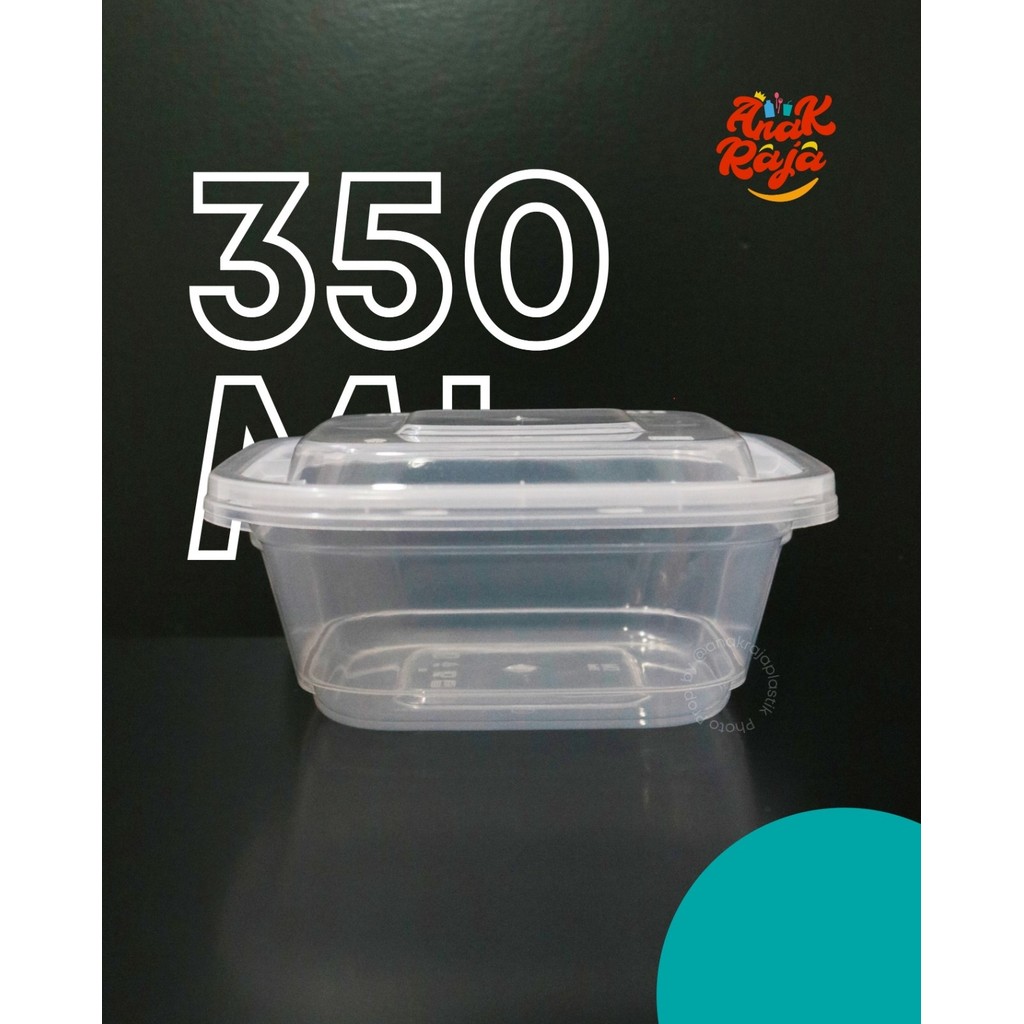 Thinwall Square 350ml DM 25pcs Thinwall Persegi Thinwall Kotak