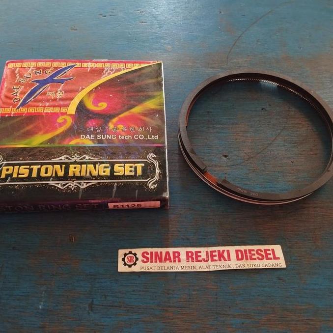%%%%] Piston Ring Per Seker per seher Mesin Diesel S1125 TL1125 TL 1125 Daesung Dae Sung