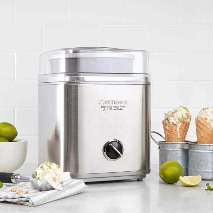 TERMURAH - Cuisinart Frozen Indulgence Frozen Yogurt-Sorbet and Ice Cream Maker Mesin pembuat eskrim