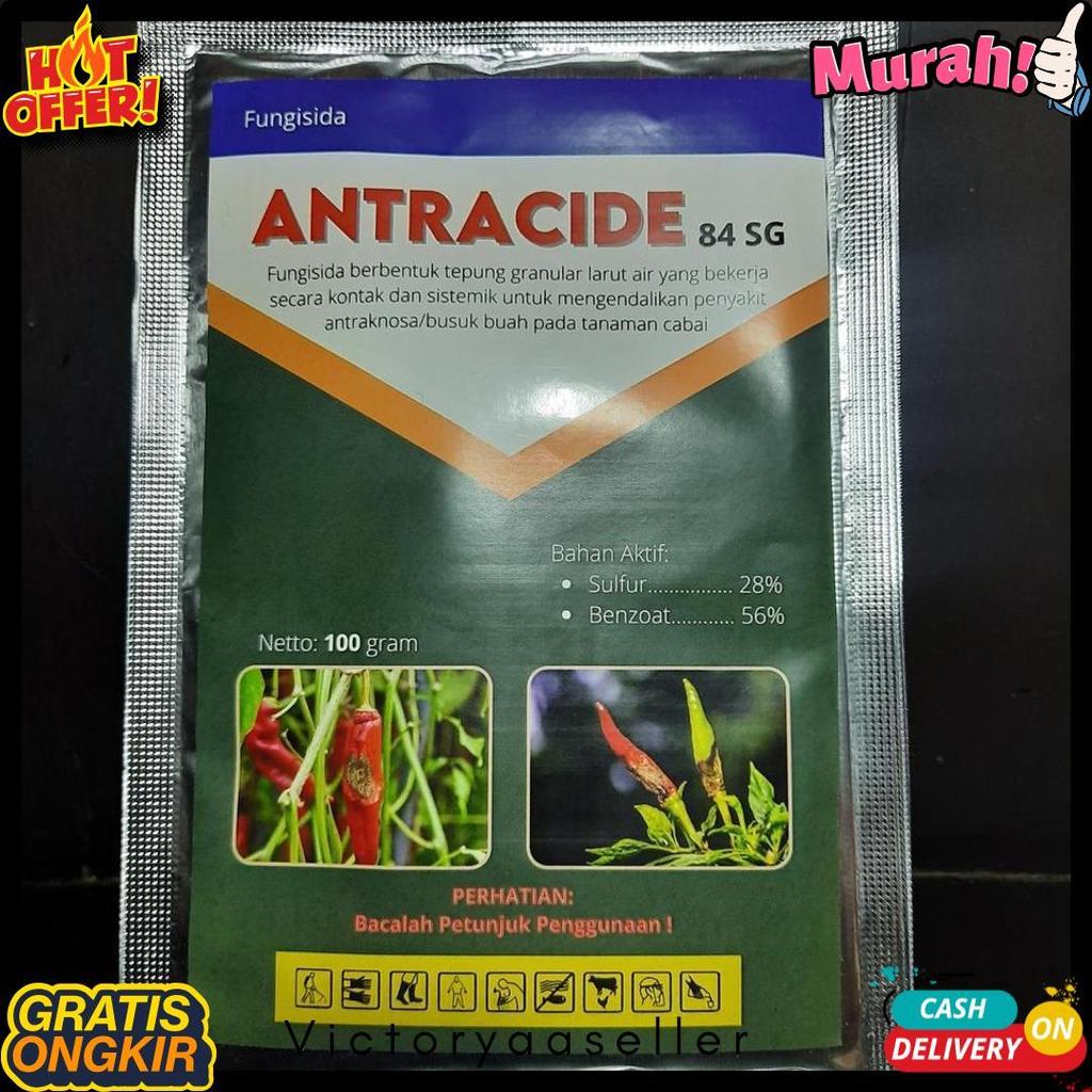 Cusss Serbu Antracide 84 Sg 100 Gram Fungisida Antraknosa / Patek / Cacar / Busuk Buah