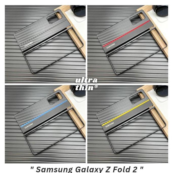 BEBAS ONGKIR - Carbon Fiber hard Casing Samsung Z Fold2 Case Karbon Folder Fold 2