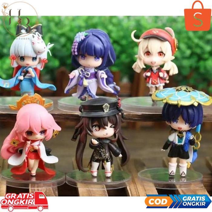 wes-24 er-87 [BISA COD] ACTION FIGURE GENSHIN IMPACT BATCH 5 Hemat Termurah