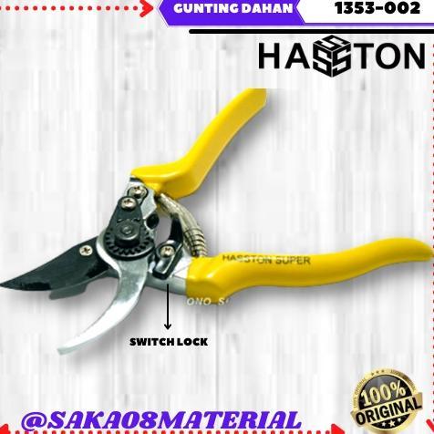 PROMO Grosir Gunting Dahan Potong Bunga Tipe 1353-002 Hasston Original / Gunting Bunga / Gunting Ste