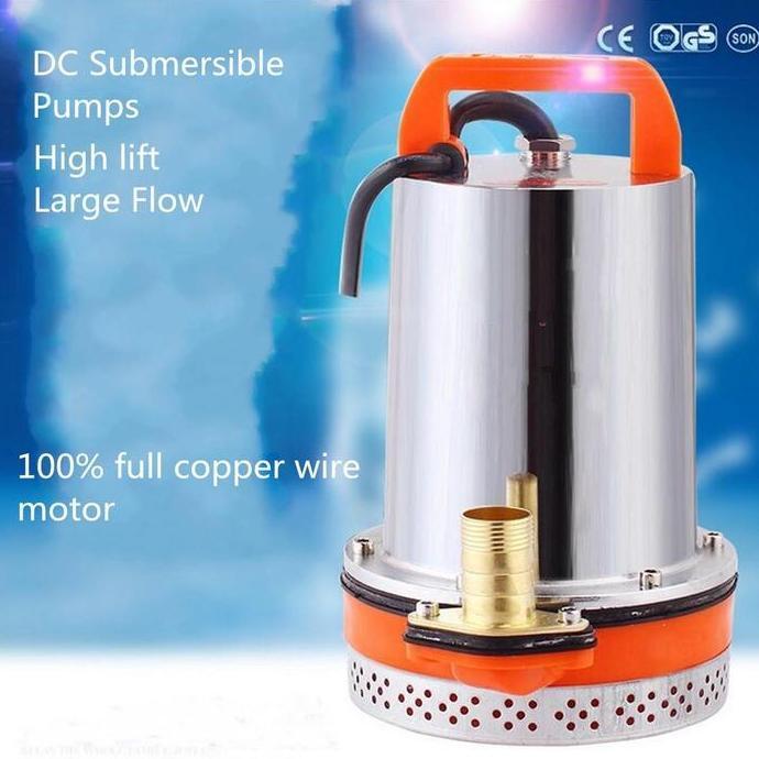 Mesin Pompa Air Kolam Celup Submersible Water Pump Air Celup Pompa Air Celup Dc12V