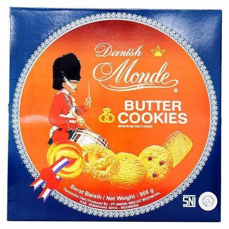 MONDE BUTTER COOKIES 908GR KALENG BISKUIT ARG