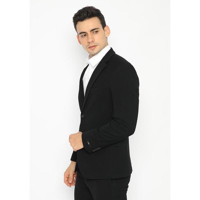 Jobb Ruby-T2 Jas Pria Slim Fit Hitam