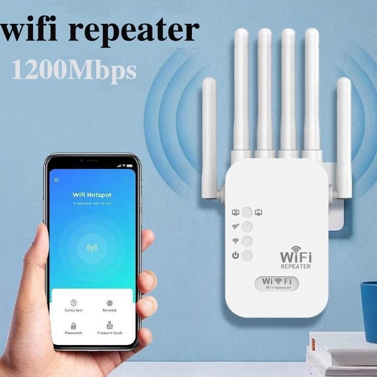 ATA Aceh - Wifi Repeater/ Penguat Wifi / Extender-Router -Repeater / 5G Wifi Signal Range Extender P