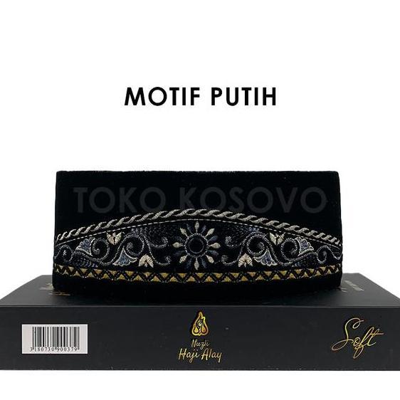 Grosir 10 Pcs Songkok Haji Alay Bordir Spesial Ac Tinggi 9 Peci Sholat Pria Dewasa Hitam Motif Batik