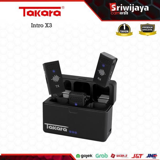 Microphone Wireless Takara Intro X3