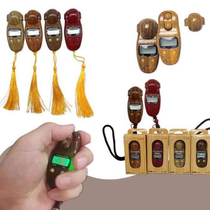 Promo [COD] Tseloop C383 Tasbih Digital Kayu / Tasbih Digital Premium Mini Tally COD