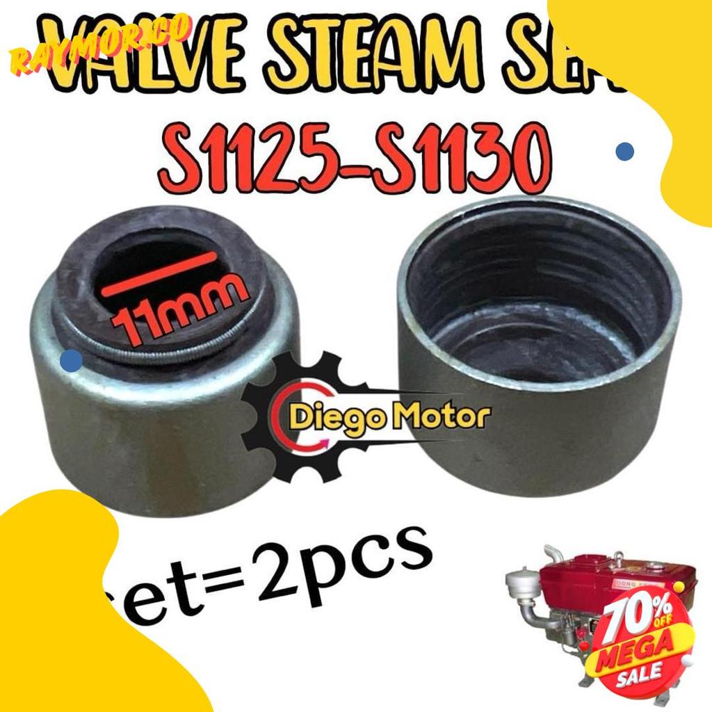 Cusss Serbu 2(Dua)Pcs S1125 S1130 Valve Steam Seal Sil Klep Mesin Diesel Dongfeng 30Pk 33Pk Rs0