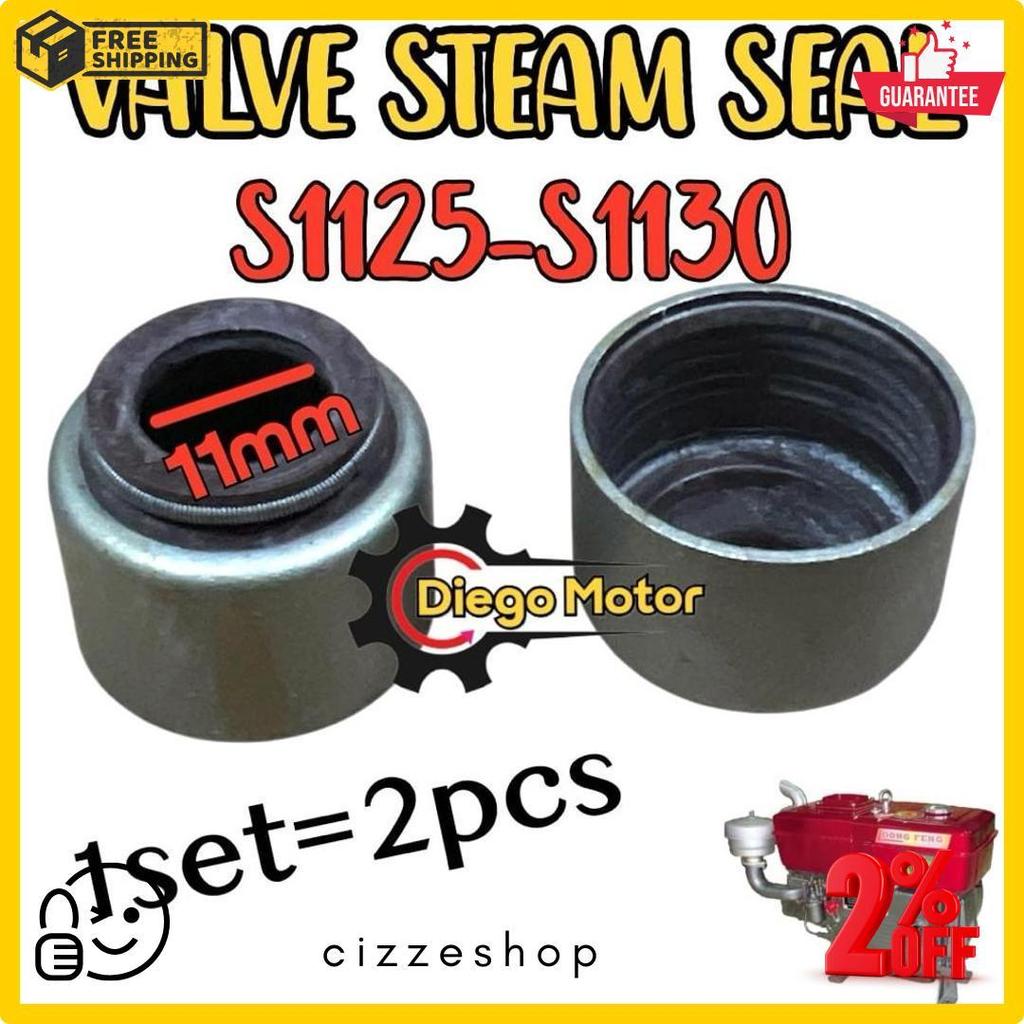 50% Off 2(Dua)Pcs S1125 S1130 Valve Steam Seal Sil Klep Mesin Diesel Dongfeng 30Pk 33Pk Rs0