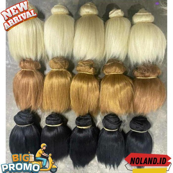 [Drs] Rambut Barongan Ganongan Sintetis Jahit 15Cm Kiloan Set1