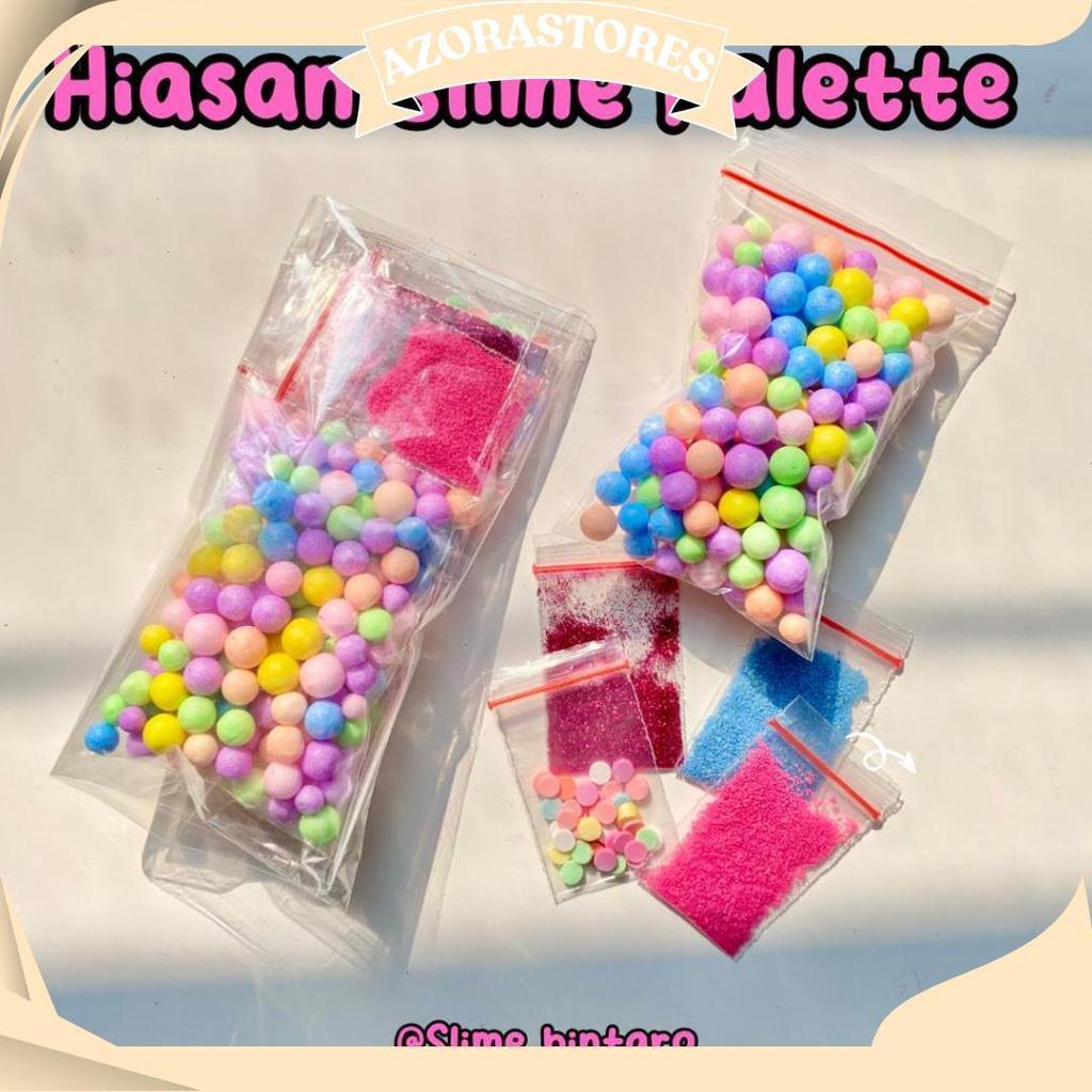 Hiasan Tambahan Slime Palette By Slime Bintaro || Hiasan Slime Palette || Hiasan Slime Lucu Dan Bagu