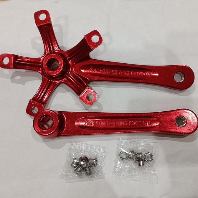 Crankset Bb Kotak Litepro Crank Arm Bcd130 Aluminum Alloy Plus Jamin Ori Kualitas Terbaik Harga Term