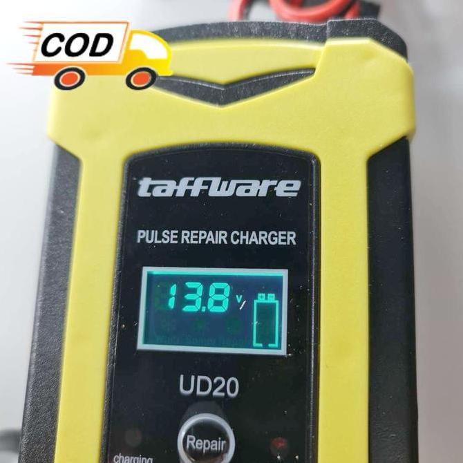 Charger Aki Motor Dan Mobil 12V 6A Otomatis Cas Baterai Accu Kapasitas 4-100Ah
