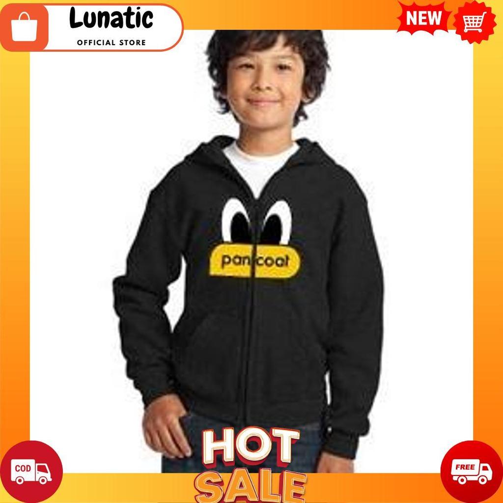 Best Seller - Jaket Hoodie Pancoat Anak Laki Laki Perempuan Full Bordir / Jaket Zipper Pancoat Hoodi