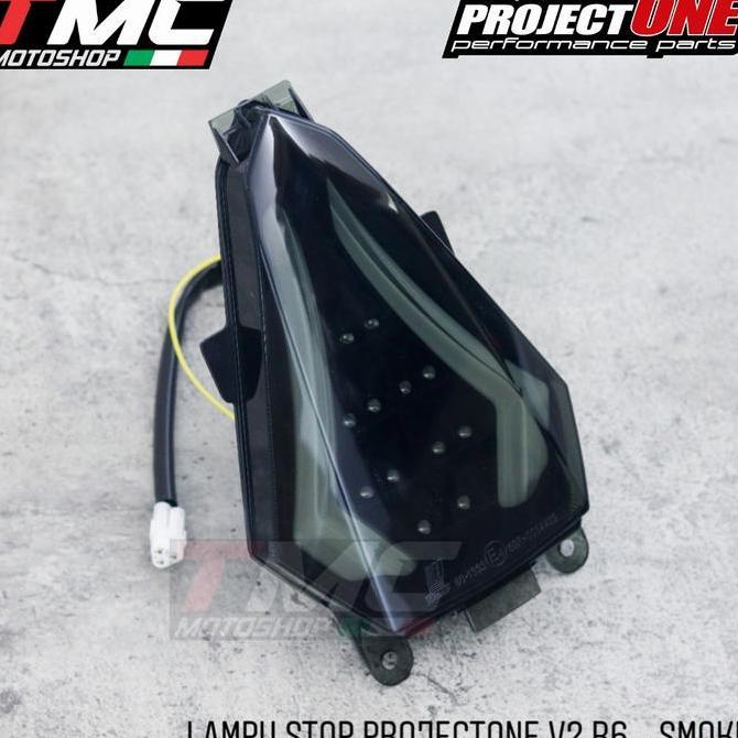 LAMPU STOP REM STOPLAMP 3IN1 YAMAHA R6 2006 2016 PROJECT ONE ORIGINAL DAN TERPERCAYA