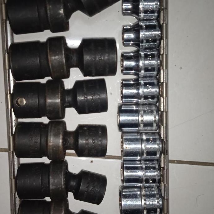 kunci shock snap on set