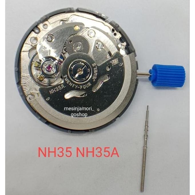 mesin NH35 NH35A Seiko 4R35 NH35 NH35A Time Module tanggal samping