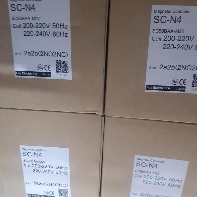 SC-N4 magnetic contactor fuji 220volt
