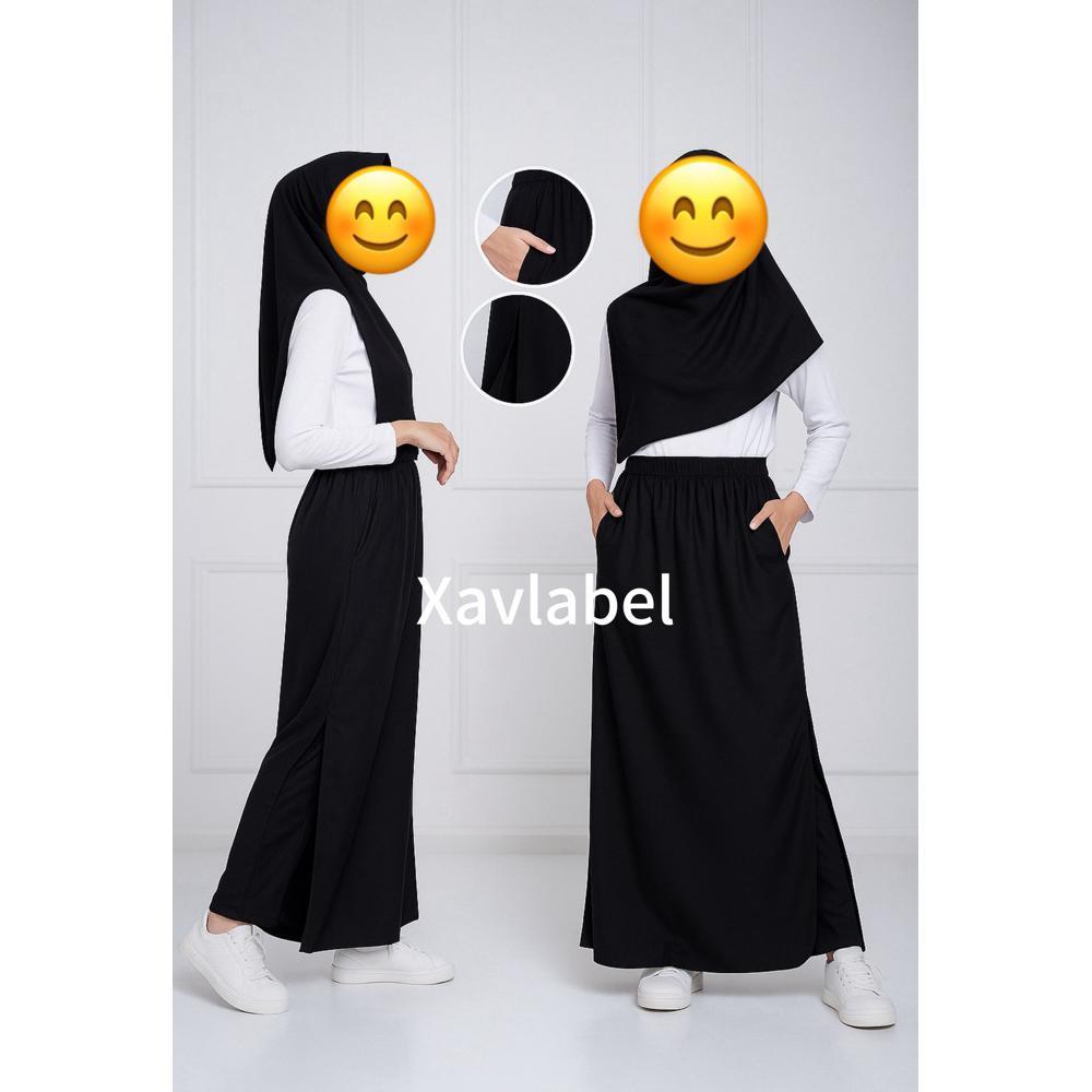Rok Celana Olahraga Muslim Syari//Training Olahraga Rocella/Celana Rok Wanita Muslimah
