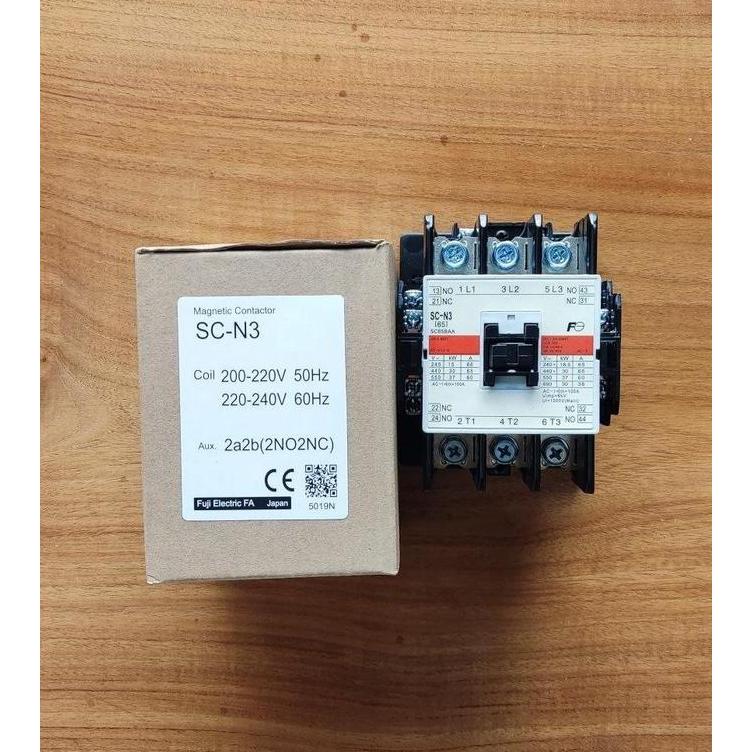 Magnetic Contactor Fuji SC-N3 Kontaktor fuji SCN3 SCN-3 - 220V