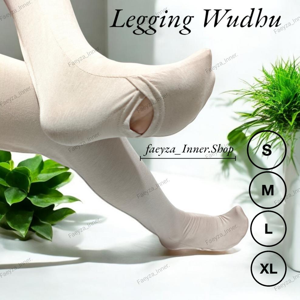 Legging Wudhu Wanita  Bahan Spandek Rayon