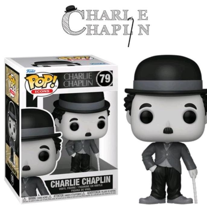 Funko POP! Icons Charlie Chaplin - Charlie Chaplin #79