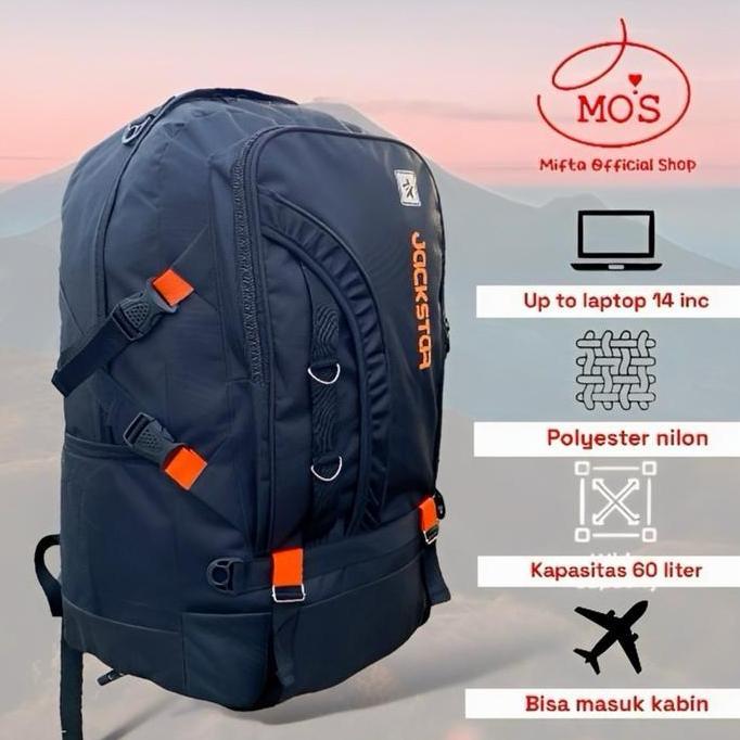 Tas Ransel Pria Tas Ransel Tas Gunung Tas Travel Jumbo Tas Gendong Pria Tas Baju Tas Ransel 60 Liter