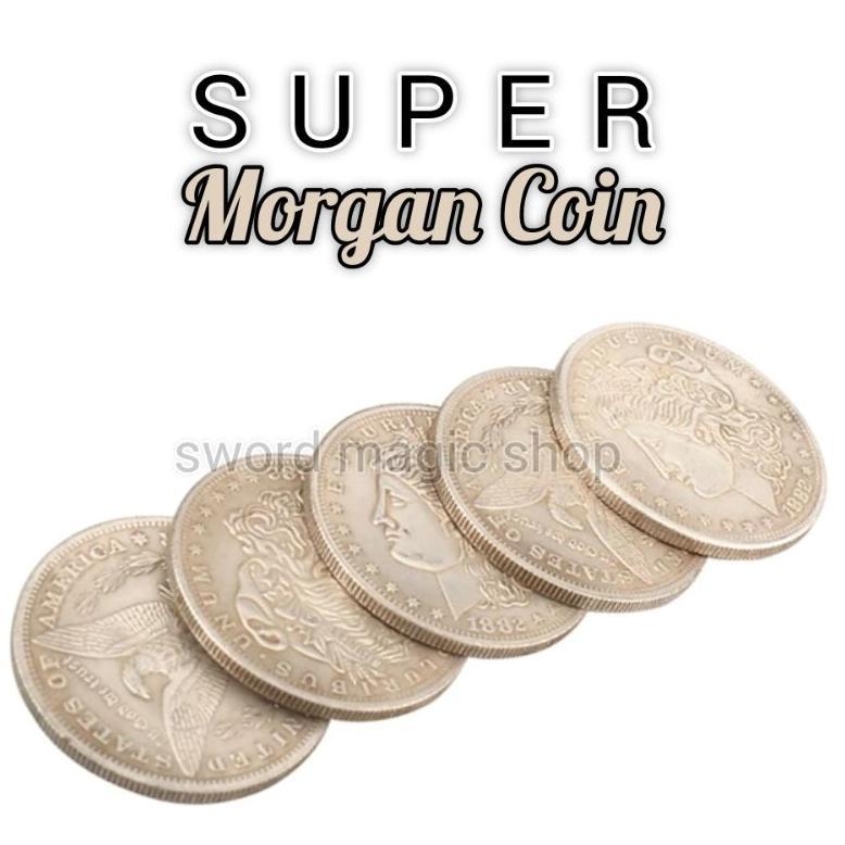 viral Sulap Super Morgan Coin - Morgan Dollar Coin - Koin Morgan -  Morgan Brass - Sulap Koin - Toko