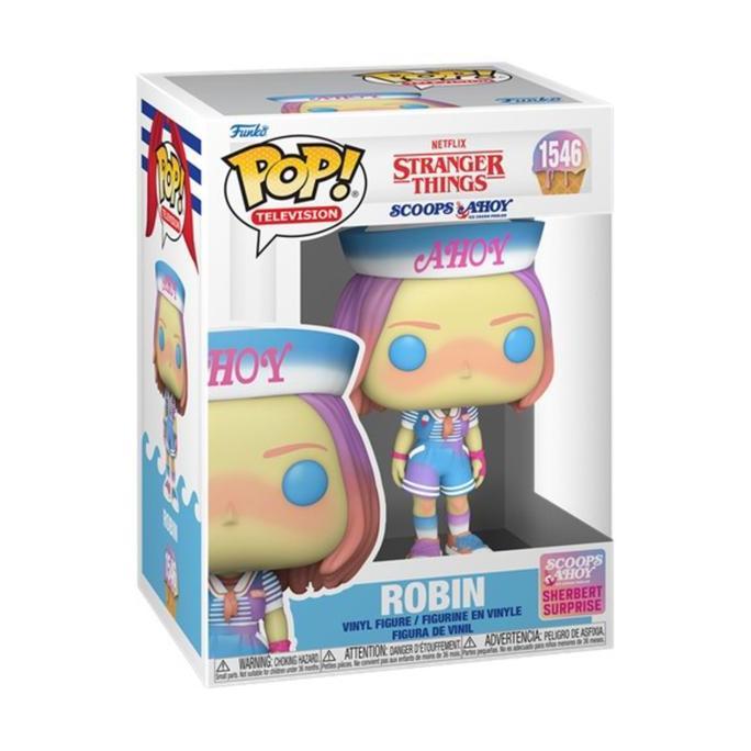 funko pop Netflix Stranger things Scoopy Ahoy Robin original