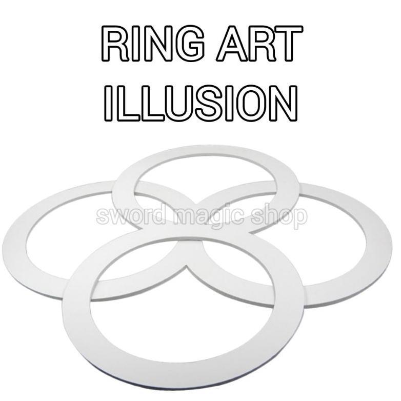 viral Alat Sulap Ring Art Illusion - Sulap Ring Ilusi - Sulap Juggling - Trik Ilusi - Toko Sulap - S