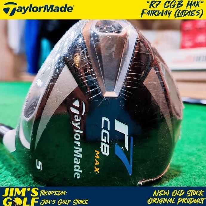 CLEARANCE SALE - FAIRWAY GOLF CLUB STICK GOLF TAYLORMADE R7 CGB MAX LADIES ORIGINAL DAN TERPERCAYA