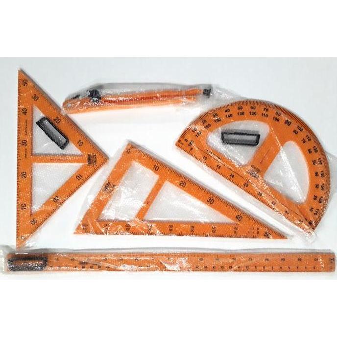 Jangka penggaris set whiteboard