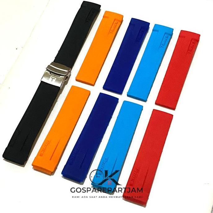 Promo Strap Tali Jam Tangan Karet Rubber Premium Untuk Tissot T Race Moto Gp COD