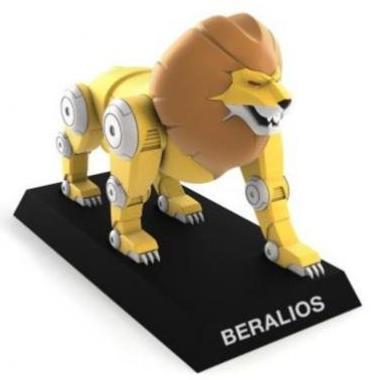 ANIME ROBOT BERALIOS DALTANIOUS PVC STATUE MODEL