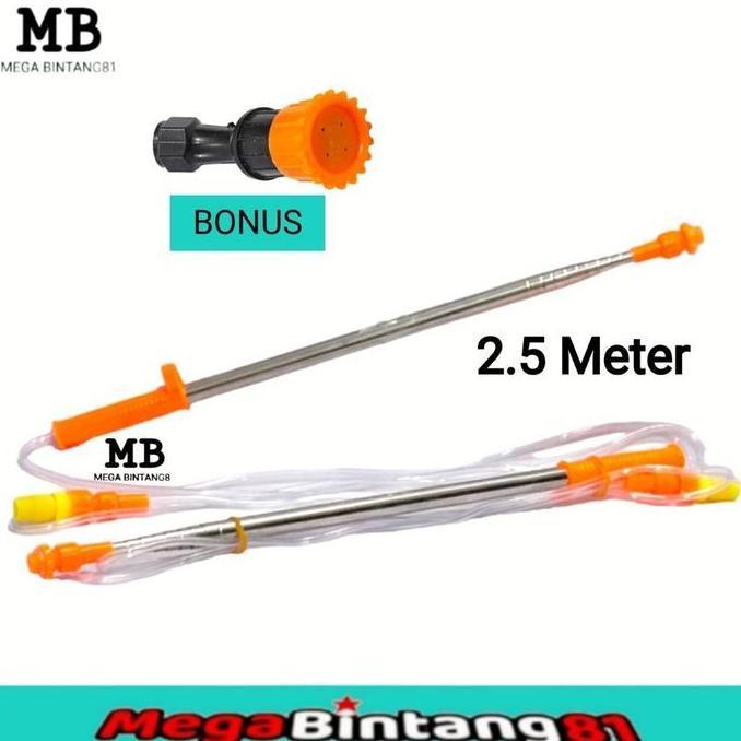 Stik teleskopik panjang stik sprayer elektrik pertanian stik semprotan hama stik sprayer panjang ele