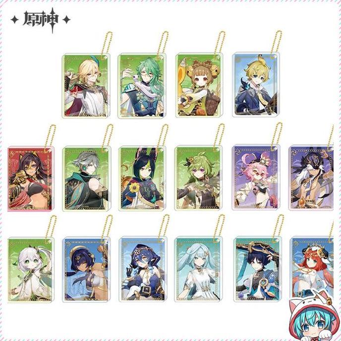 GENSHIN IMPACT CHARACTER ACRYLIC BLOCK KEYCHAIN VOLUME 3