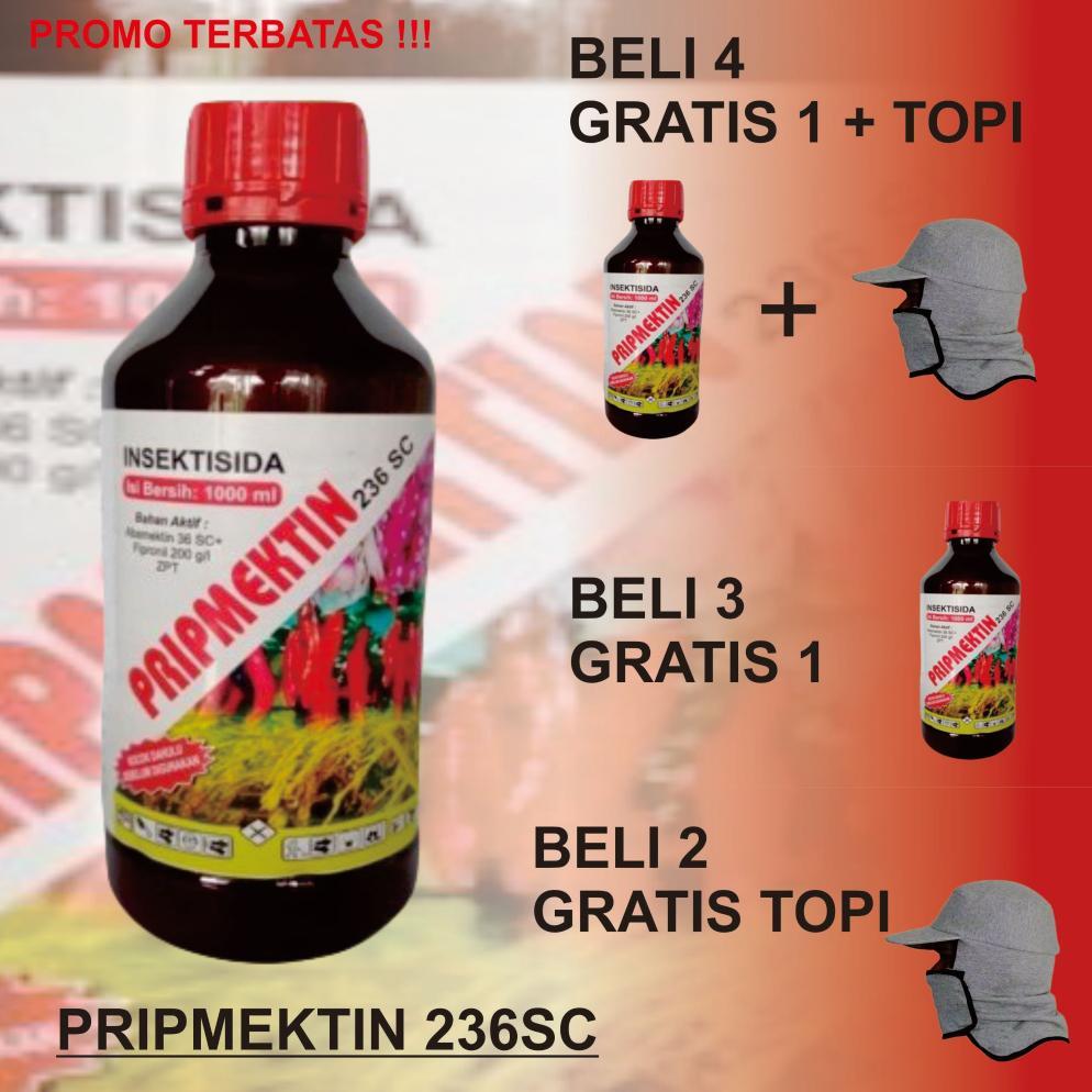 PRIPMEKTIN 236SC 500ML insektisida/Abamektin/Fipronil/zpt/abacel/amistartop/filia/pupuk
