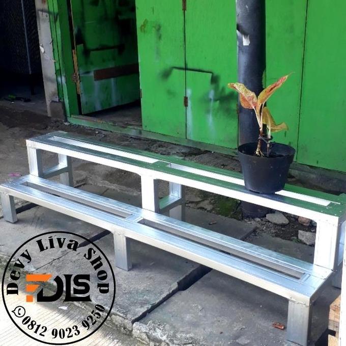 Terlaris Rak Pot Tanaman Baja Ringan Susun 2 Model Anak Tangga