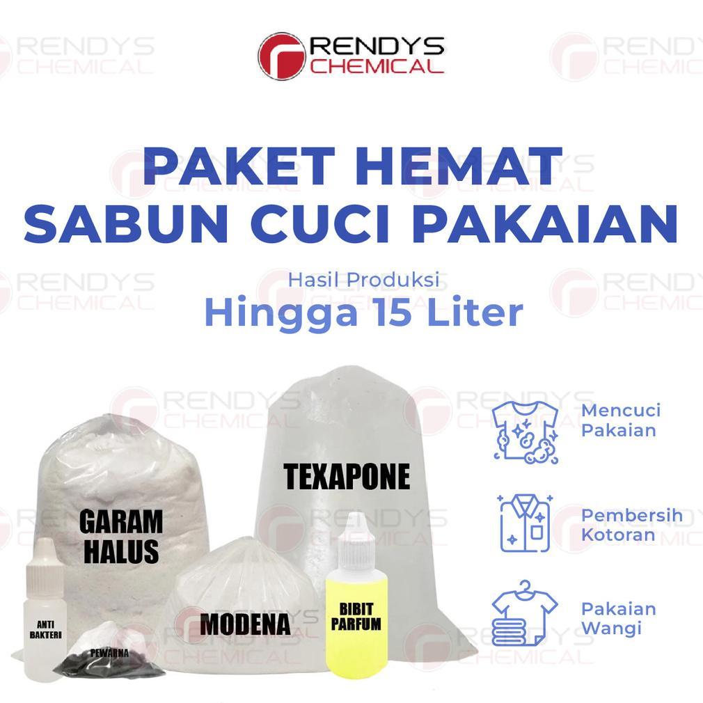 Paket Hemat DIY Bahan Sabun Cair Cuci Baju / Bahan Sabun Cuci Pakaian Cair / Liquid Soap