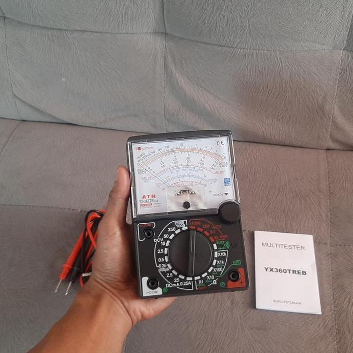 Multi tester jarum avometer listrik voltmeter avo meter analog besar