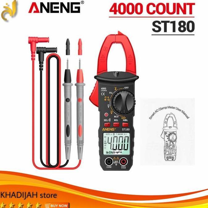 ANENG Digital Multimeter Voltage Tester Clamp - ST 180